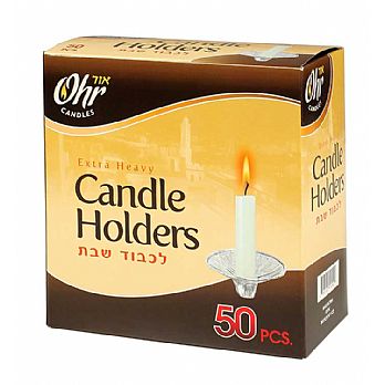 Aluminum Candle Dripper & Holder Box of 50 Heavy Duty