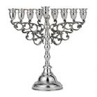 Sterling Silver Menorah - Round Stems Collection