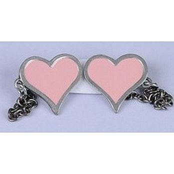 Heart shaped talit clip.