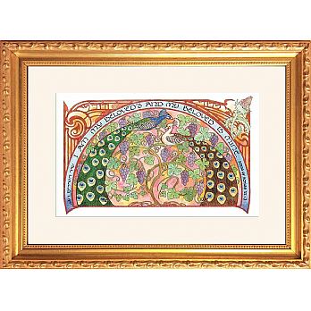 Judaic Framed Art by Mickie Caspi - Women's Blessings