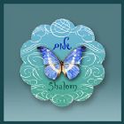 Shalom Butterfly Magnet
