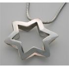 Sterling Silver Star Pendant / Necklace