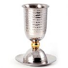 Luxurious Stainless Steel Kiddush Cup Set