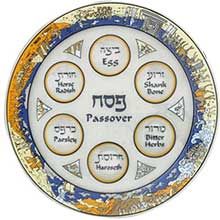 Seder Plates by Gary Rosenthal