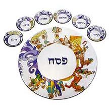 Seder Plates by Gary Rosenthal