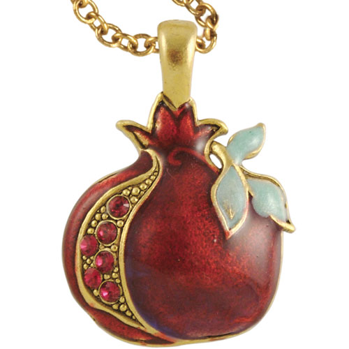Jeweled Pomegranate Necklace