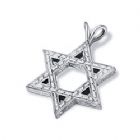Thick Sterling Silver Star of David -Large