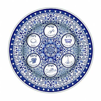 Passover Seder Plate Renaissance Collection by Jessica Sporn