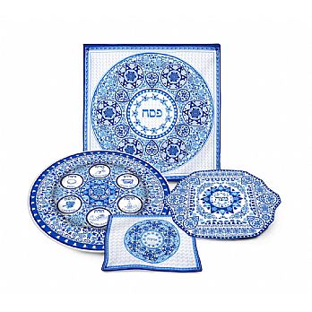 4 Piece Passover Seder Set Renaissance Collection by Jessica Sporn