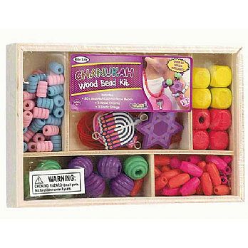 Box of Wooden Beads