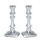 Sterling Silver Candlestick Set - Italian Fountain 6.75''
