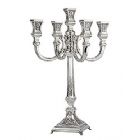 Sterling Silver Candelabra - Hammered Arozit Collection - 5+ Branches