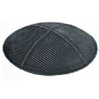 Embossed Suede Kippot - Thin Lines