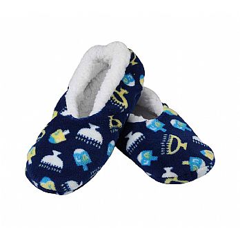 Hanukkah Snuggle Slippers - Older Children Young Adults