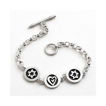 Jewish Vignette Bracelet