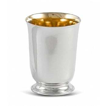 Sterling Silver Kiddush Wine Cup - Petite High Polish