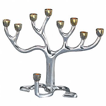 High End Tree of Life Menorah - Large