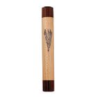 Beech & Wench Natural Wood Mezuzah Cover - Sterling Silver Shin