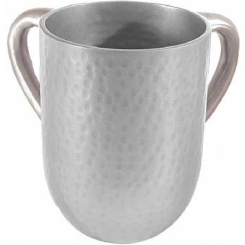 Anodized Aluminum Wash Cup by Emanuel - Silver