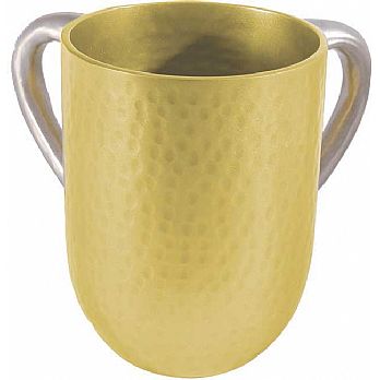 Anodized Aluminum Wash Cup by Emanuel - Gold
