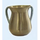 Modern Steel Wash Cup by Emanuel - Gold