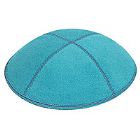 Turquoise Suede Kippot