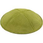 Lime Suede Kippot
