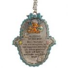 Pewter Baby Blessing Plaque - Blue